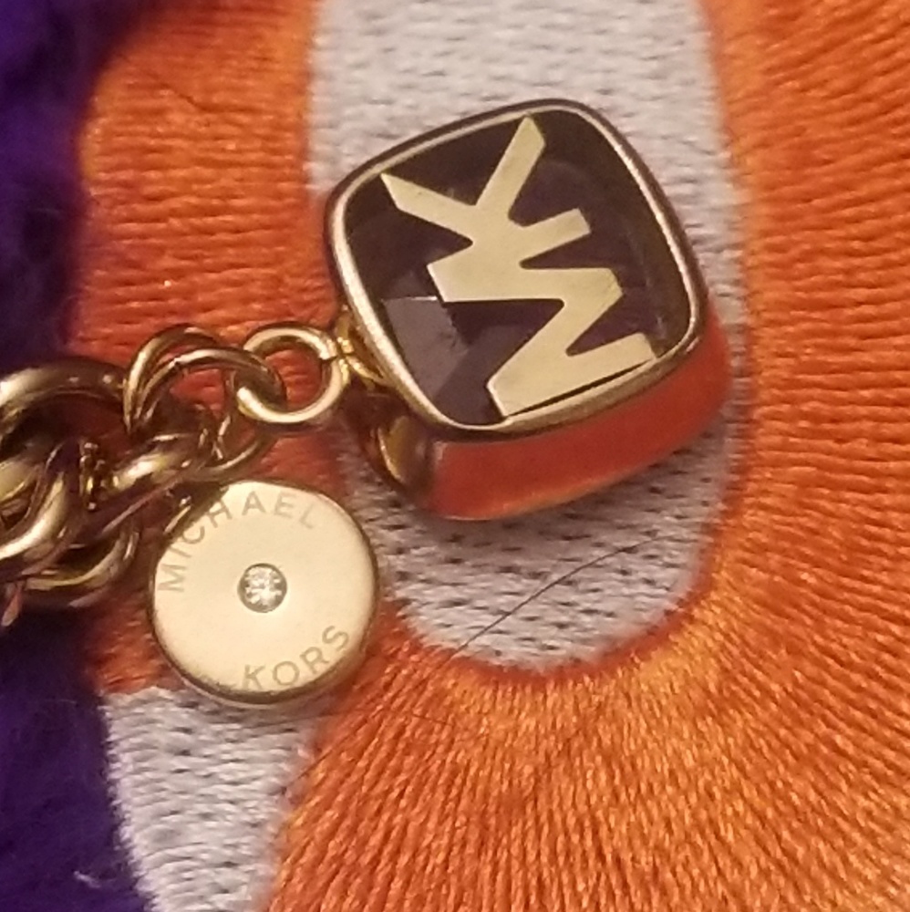 Michael Kors Purple Gold Bracelet